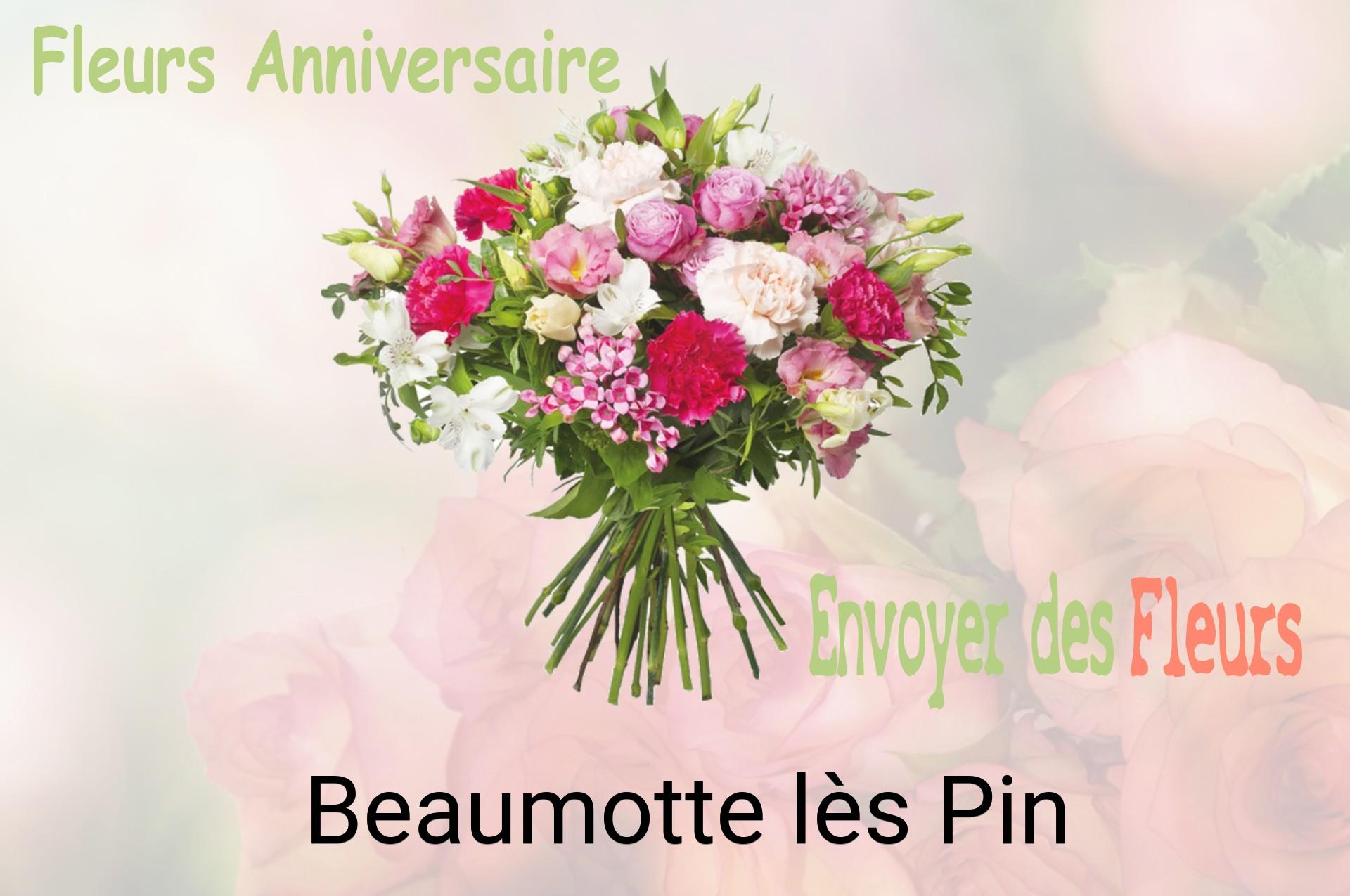 Bouquet de fleurs d’anniversaire livré à Beaumotte-lès-Pin